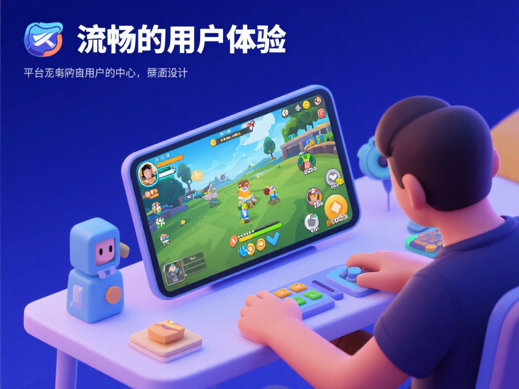 流畅的用户体验：从界面设计到游戏操作，平台都以用户