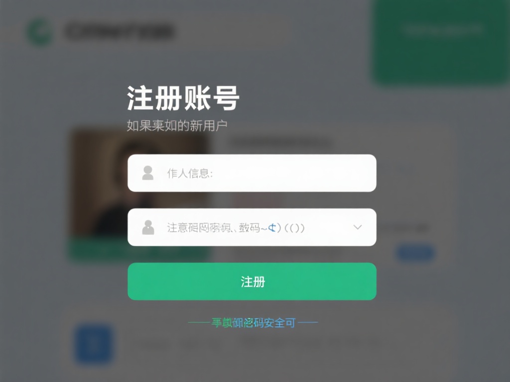 注册账号：如果您是新用户，需要先完成注册。通常只需